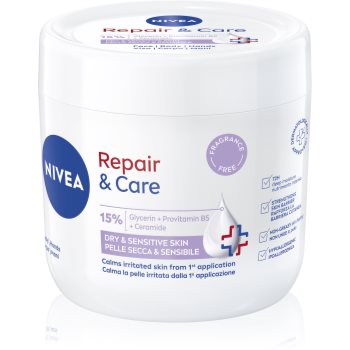 NIVEA Repair & Care Sensitive crema regeneratoare si hranitoare pentru piele uscata si sensibila - imagine 2
